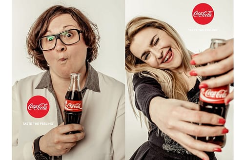 Photo shoot for Coca Cola Poland in cooperation with BiS agency (en translation)