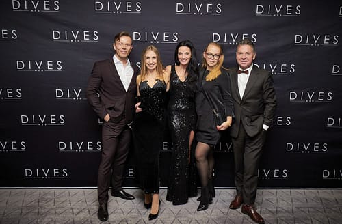 Gala on the occasion of the premiere of the POWER SKIN cosmetics series by Dives Med