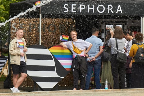 Sephora podczas Parady Wolności LGBTQIA+ 2023